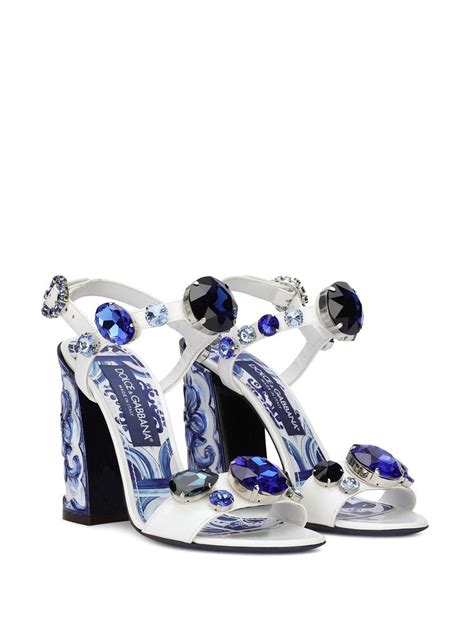 dolce gabbana majolica sandals